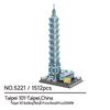 Wange 5218 Yellow Crane Tower Model - Free Shipping & Educational Building Blocks