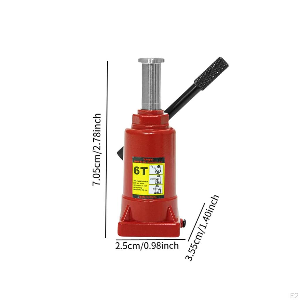 Car Lifting Jack Model Cars Toy Accessories Adjust Height Crafts RC Stands Miniature