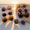 Kids' UV Protection Cat Sunglasses with Cute Bow Design
