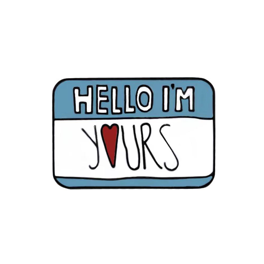 Cartoon Travel Airline Tickets Brooches Love Tag Notes Enamel Pins Movie Tickets Badge Shirt Backpack Hat Lapel Pin Jewelry Gift