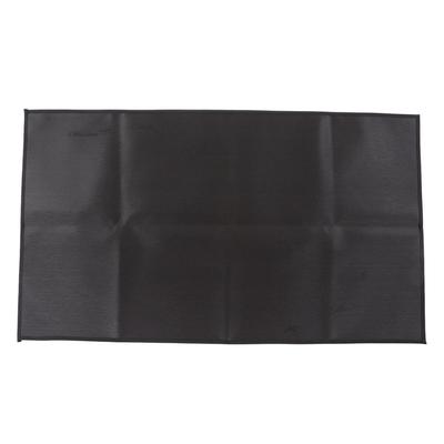 Mata Grillowa Ognioodporna Żaroodporna Izolowana Podkładka Ochronna Czarna do Domu Patio Ogrodu M