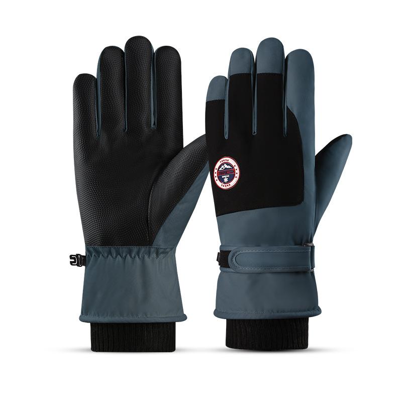 

Зимние лыжные перчатки с сенсорным экраном, флисом и утолщенным теплом, для активного отдыха, велоспорта и альпинизма, парные перчатки, теплые перчатки .