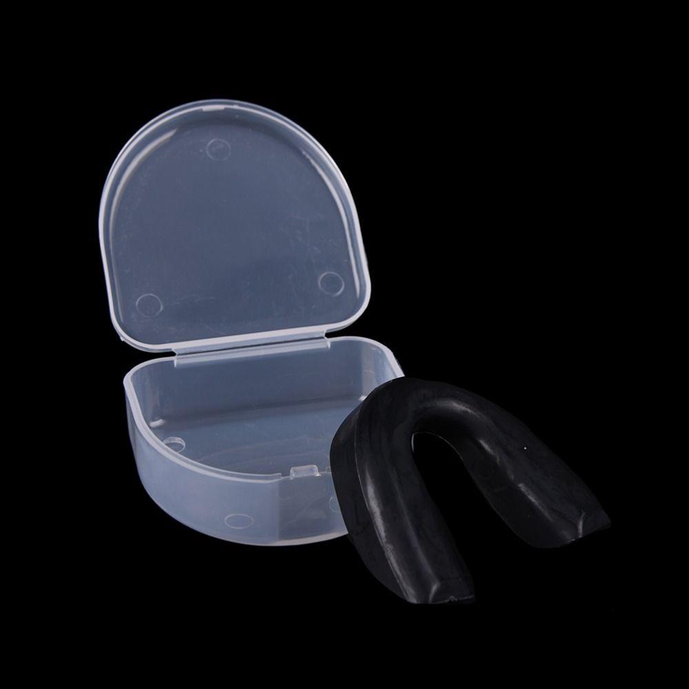 Brace Protection Rugby Sports Mouth Guard Teeth Protector Adults Mouthguard With Plastic Case Box