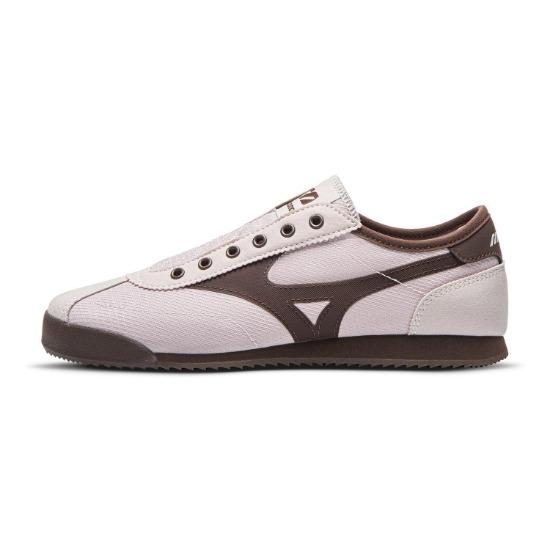 Mizuno LG 60S Slip-On Spring Summer Lightweight Fashion Versatile Easy-On Comfortable Casual Shoes Kids Sneaker Purple D1GH240214