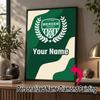Custom Name Werder Bremen FC 5D Diamond Painting Personalized Full Drill Diamond Art Kit Gift