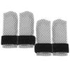 4 Stück/Set Rutschfeste Haustierkrallenkappen Atmungsaktives Netz Haustierfußschutz Neue Katzensocken