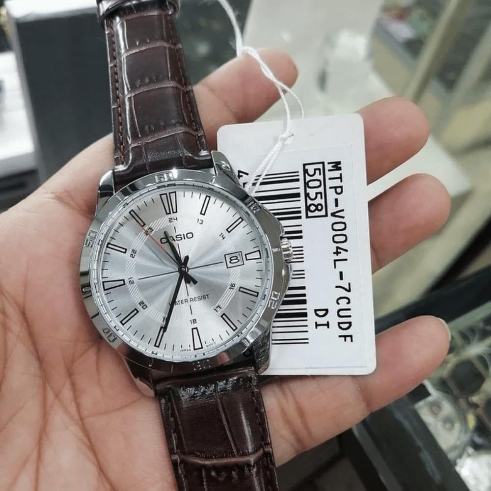 Casio Men's Watch MTP-V004L-7C Brown