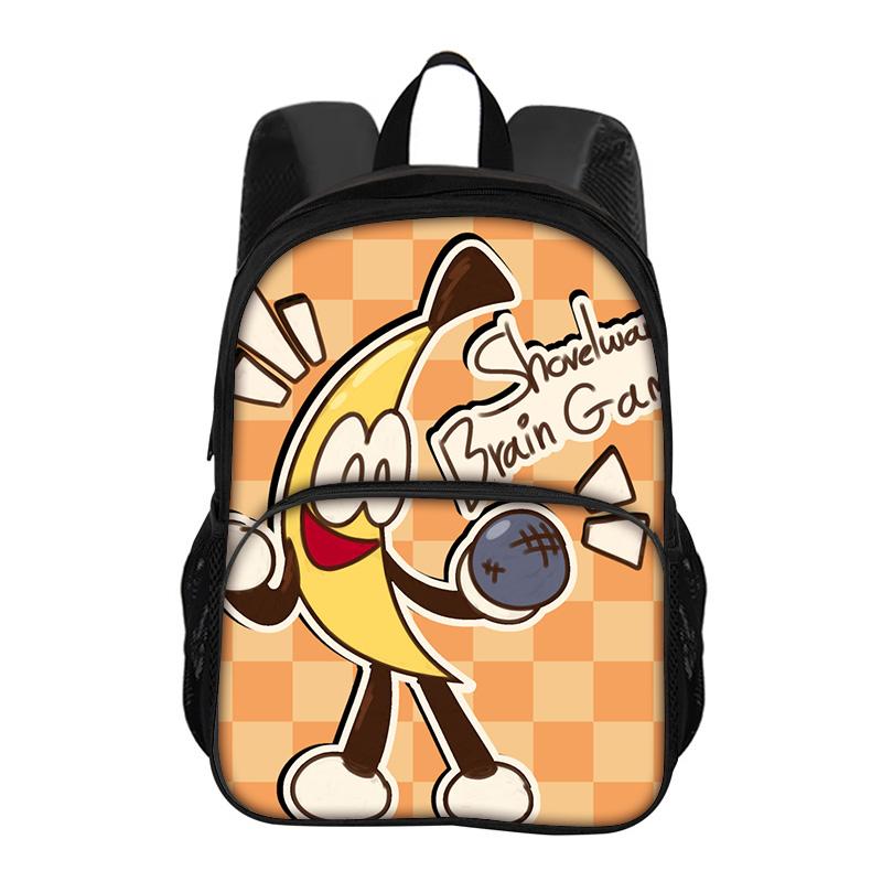 Students Kids School Bags Shovelware Brain Game with Front Pocket Backpack Travel Large Capacity Backpack for Girls Boys Bookbag