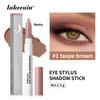 Lakerain Eye Stylus Shadow Stick Plum Bronze 1.5g Shimmer Eyeshadow Pencil Waterproof Long-Lasting Creamy Eye Makeup Cosmetic for Women