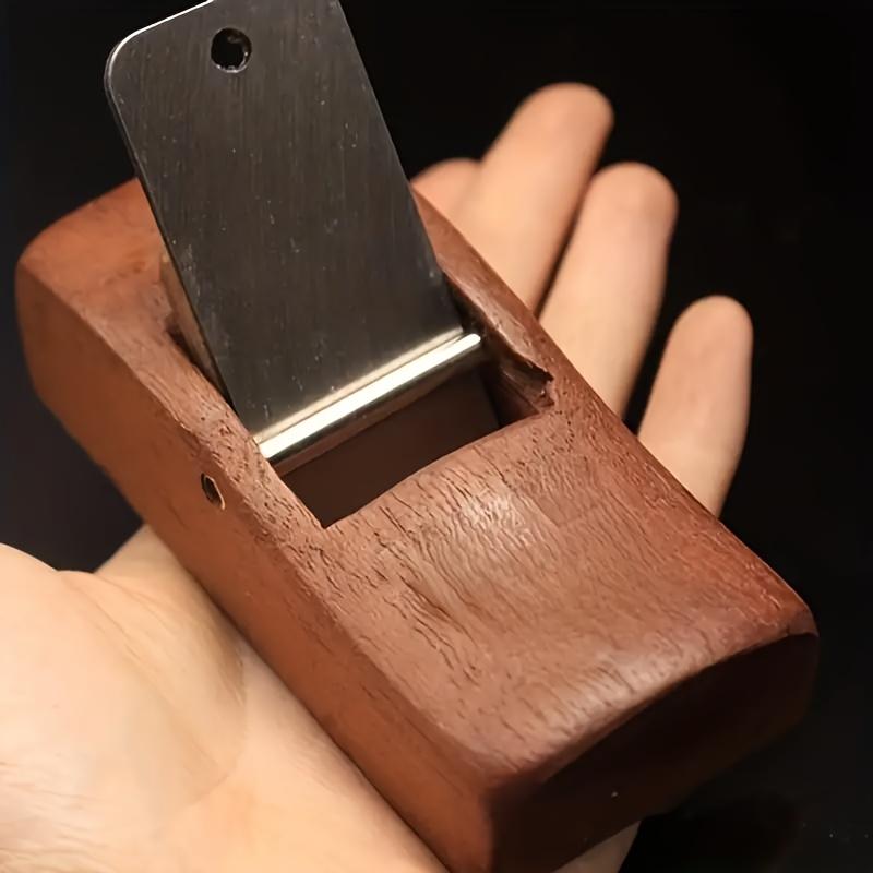 [Mini Woodworking Planer] 1Set, Home and Garden Mini Woodworking Flat Wood Hand Planer Carpenter Woodcraft Tool, Mini Car Planer