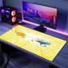 Adventure Time Print  Cushion Non-slip Laptop Tablet Big Mousepad XXL Mat Mini PC Playmat With Lock edge
