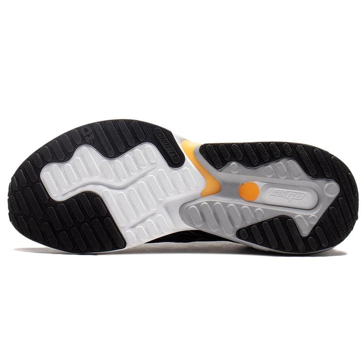 New LiNing EazGo Cushioning, Slip Resistant, Abrasion Resistant, Breathable, Rebound Low Top Running Shoes Men's Black ARES013-3