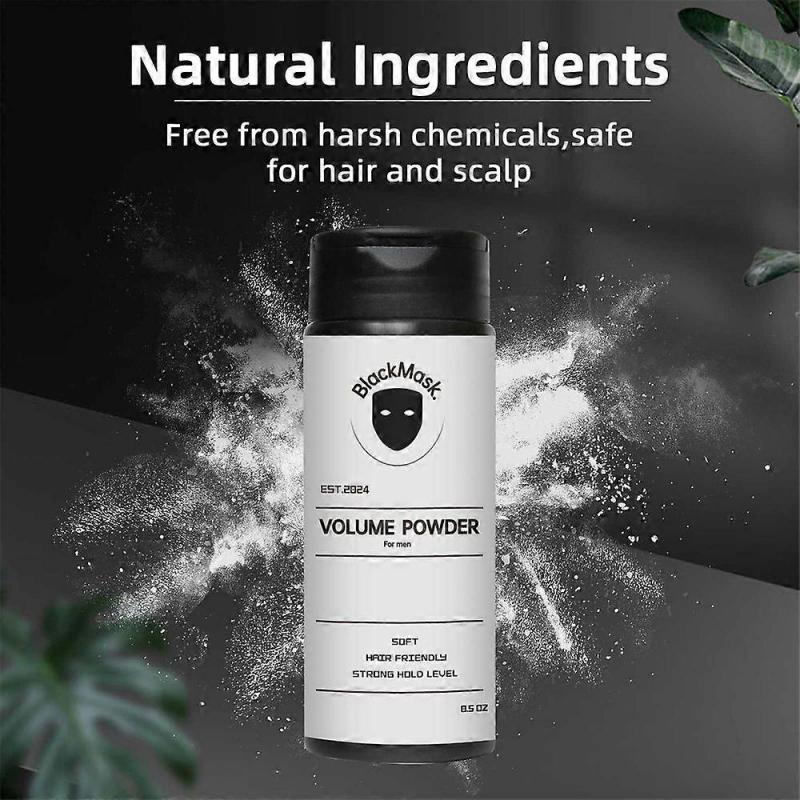 Hair Styling Powder for Thin Hair Fluffy Mattifying Spray, Adds Volume & Captures Haircut, Unisex Hairspray for Men Women 0.5oz