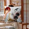 pc Funny OOne PPunch Man anime Maple Design Cushion Cover Happy Autumn Harvest decor Holiday Decorati Pillow Cover