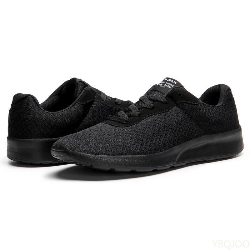 Anti Slip Men'S Running Shoes Mesh Breathable Sports And Leisure Simple Men'S Travel And Mountaineering Para Correr