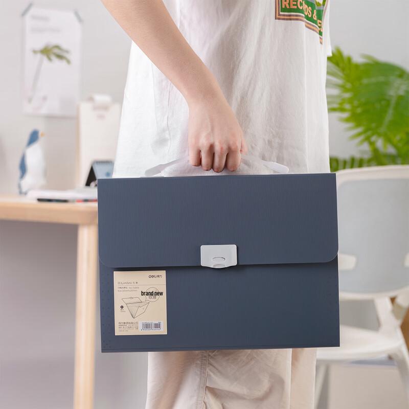 Deli A4 13-Compartment Accordion File Folder