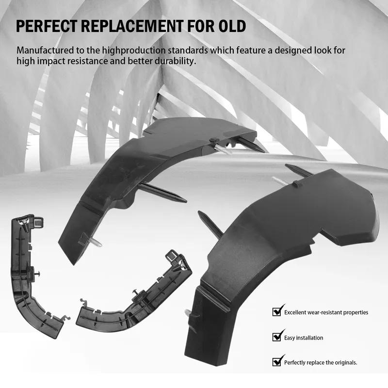4 PCS Front Bumper Support Brackets Cover Retainer Mount Retainer Kit for Dodge Challenger 2015- 68024342AD 68024343AD