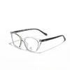 Glasses Cat'S Eye Black Frame Small Fragrance Can Be Matched With Myopia Flat Glasses Men'S High-End Plain Frame Glasses Women