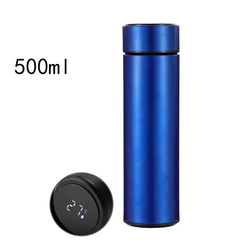 500ML Creative Smart LED Thermos Bottle Temperature Display Vacuum Flasks Stainless Steel Water Bottle Thermos Cup