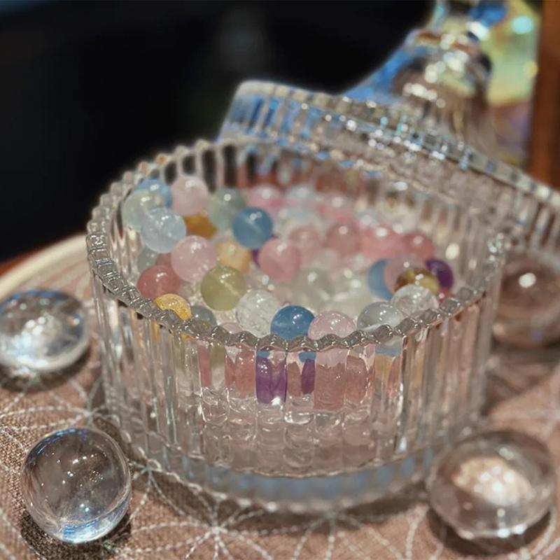 Průhledná skleněná dóza Skladovací dóza Svatba Dóza na cukroví Dóza na vosk Skleněné nádobí s víčkem Místo Šperkovnice