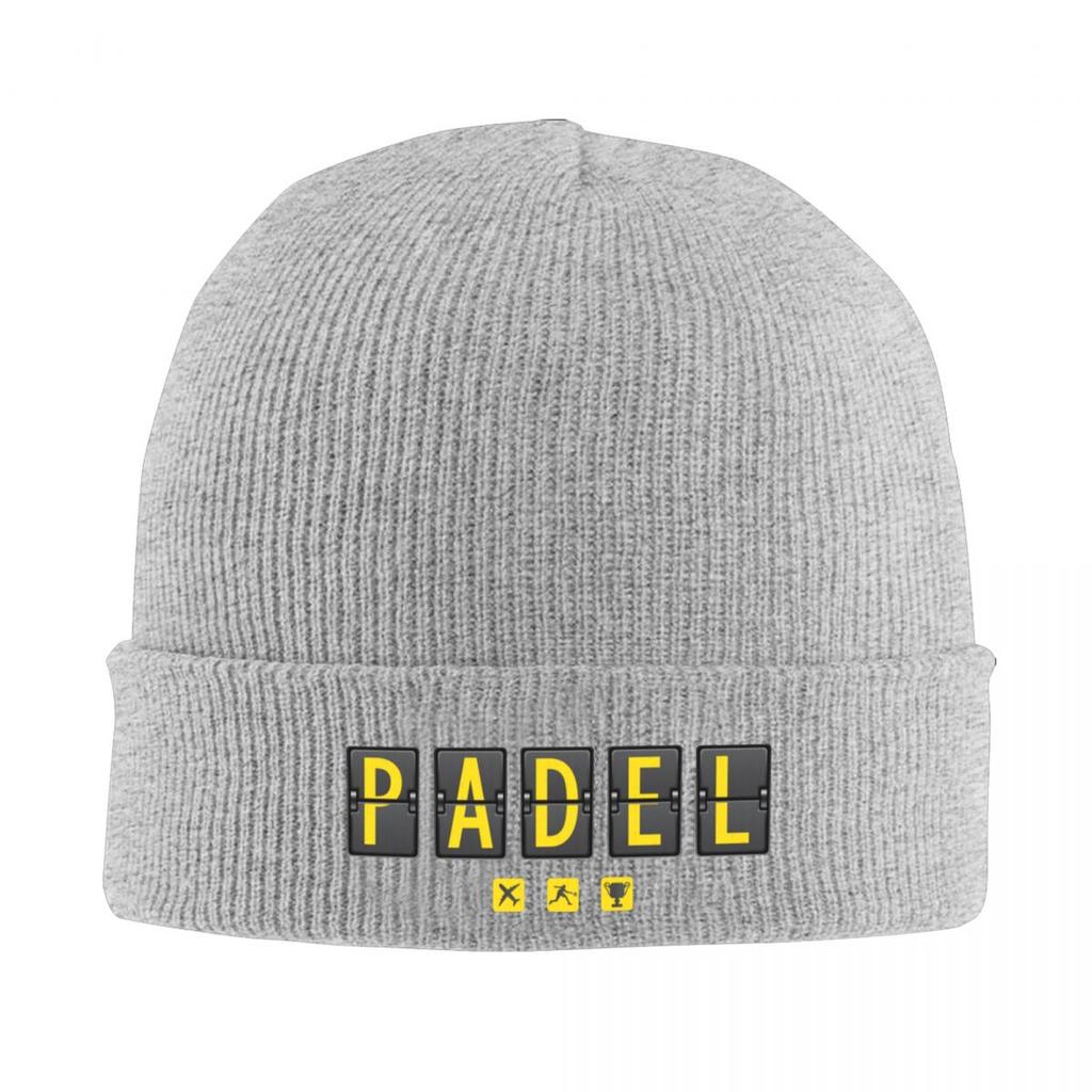 Padel Gift For Padel Player Awesome Knitted Hats Quality Outdoor Y2K Unisex Headwear Knitted Caps
