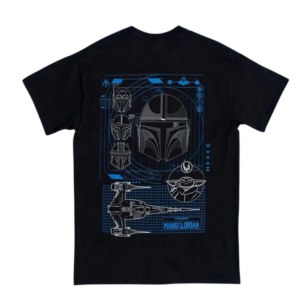 Star Wars The Mandalorian Unisex Adult Printed T-Shirt
