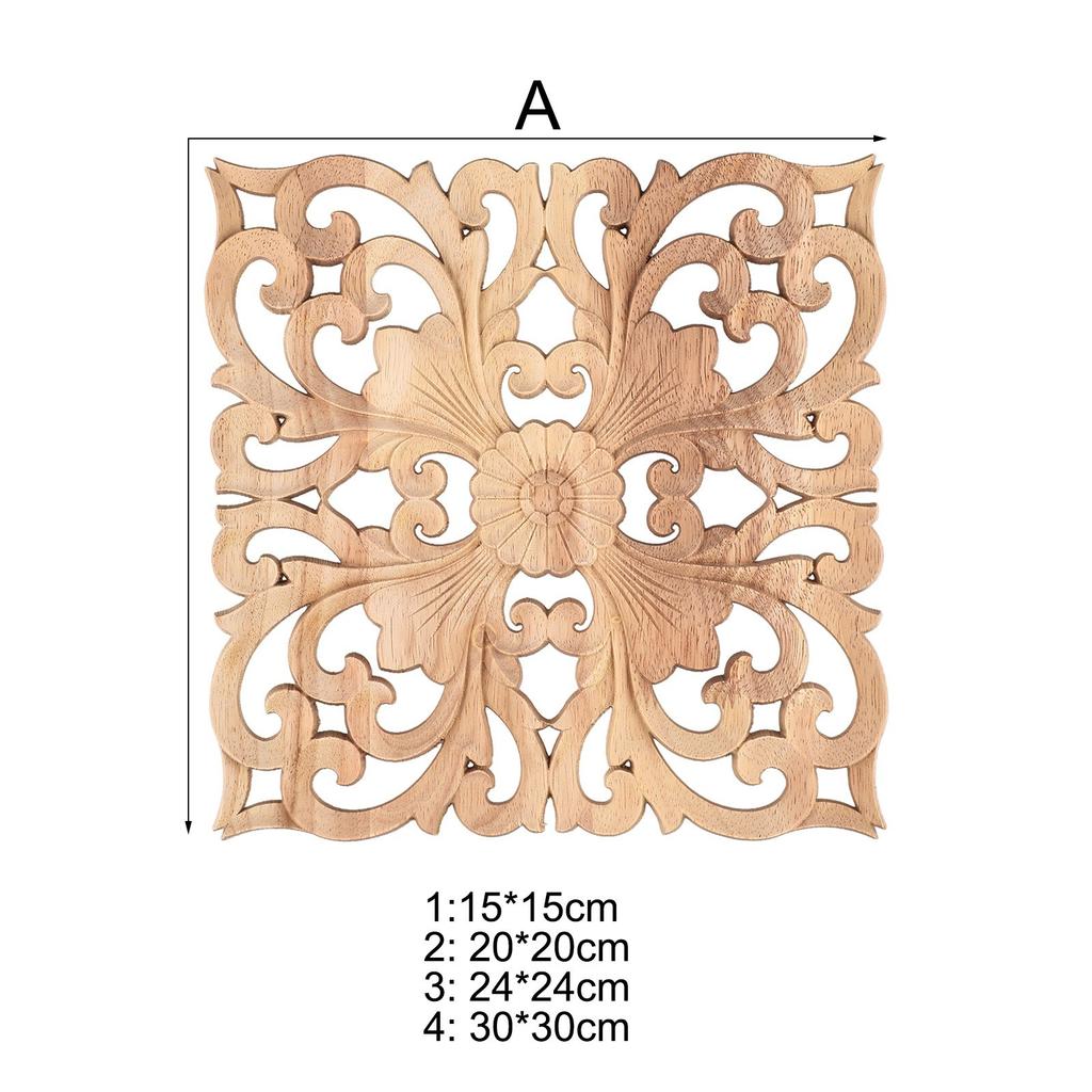 Woodcarving Decal Figurines For Decoration Furniture