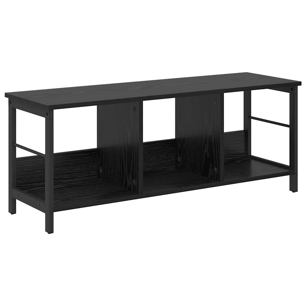 Bookshelf Black Oak Effect 102 x 32 x 40.5 cm