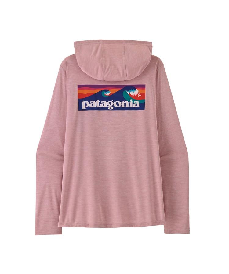 Patagonia Women'S Capilene Cool Daily Hoodie - Boardshort Logo / 45474R7