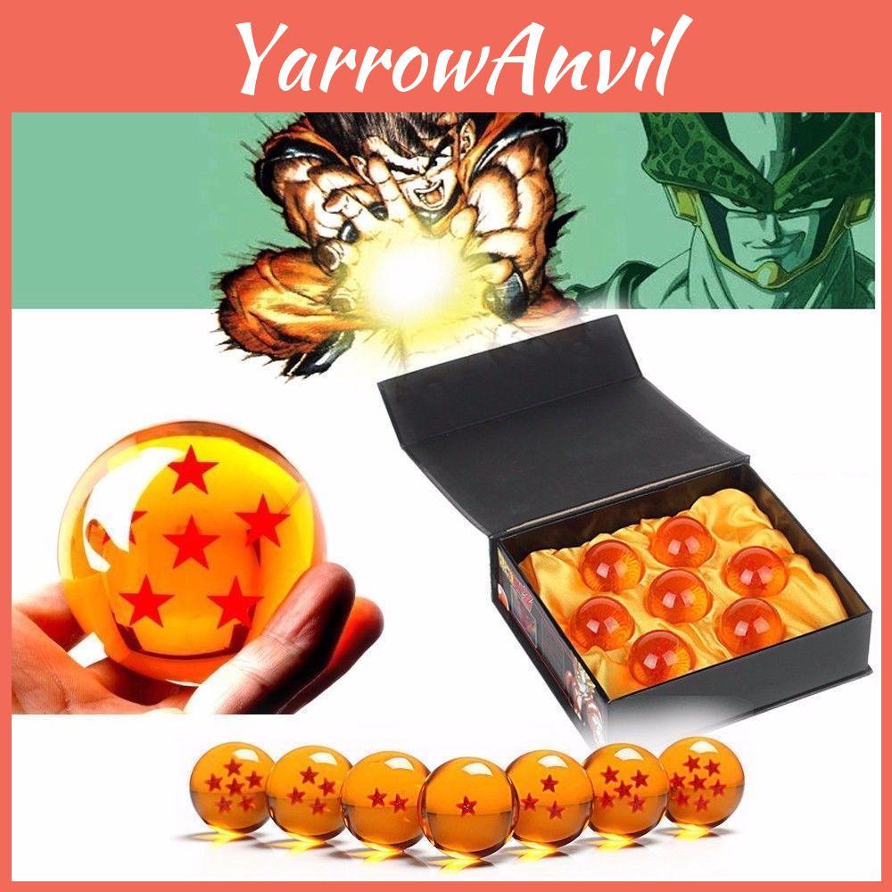 Dragon Ball Acrylic Cartoon Hanging Ornament Gift Set Orange Color Logo Printing Available