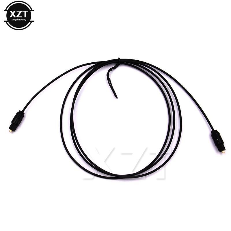 

1M/1.5M/2M/3M/5M New Audio TosLink Cable Digital Cable Toslink Cord Black 1m