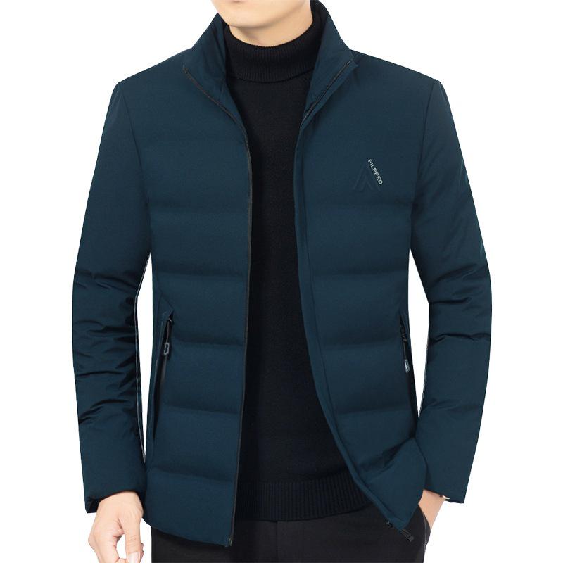 

2025 Winter Men s High-End Cotton Jacket: Middle-Aged Dad s Warm, Thick, Padded Outerwear 190 (Recommended 86-100 kg)