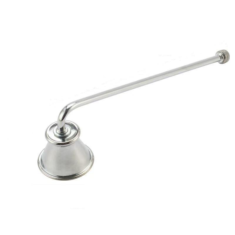 1Pcs Metal Smokeless Candles Wick Bell Snuffer Put Off Flame Tool Cutter Black Gold Rose Silver Decor Candle Snuffer