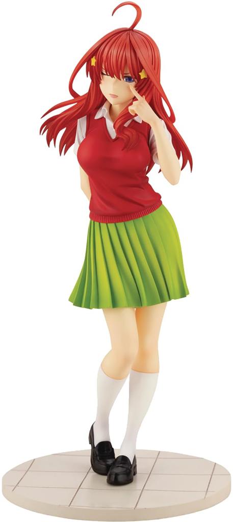 Limitovaná edice Quintessential Quintuplets Satsuki Nakano - lakovaná PVC figurka s plachým obličejem [Kotobukiya 1/8] (s díly)