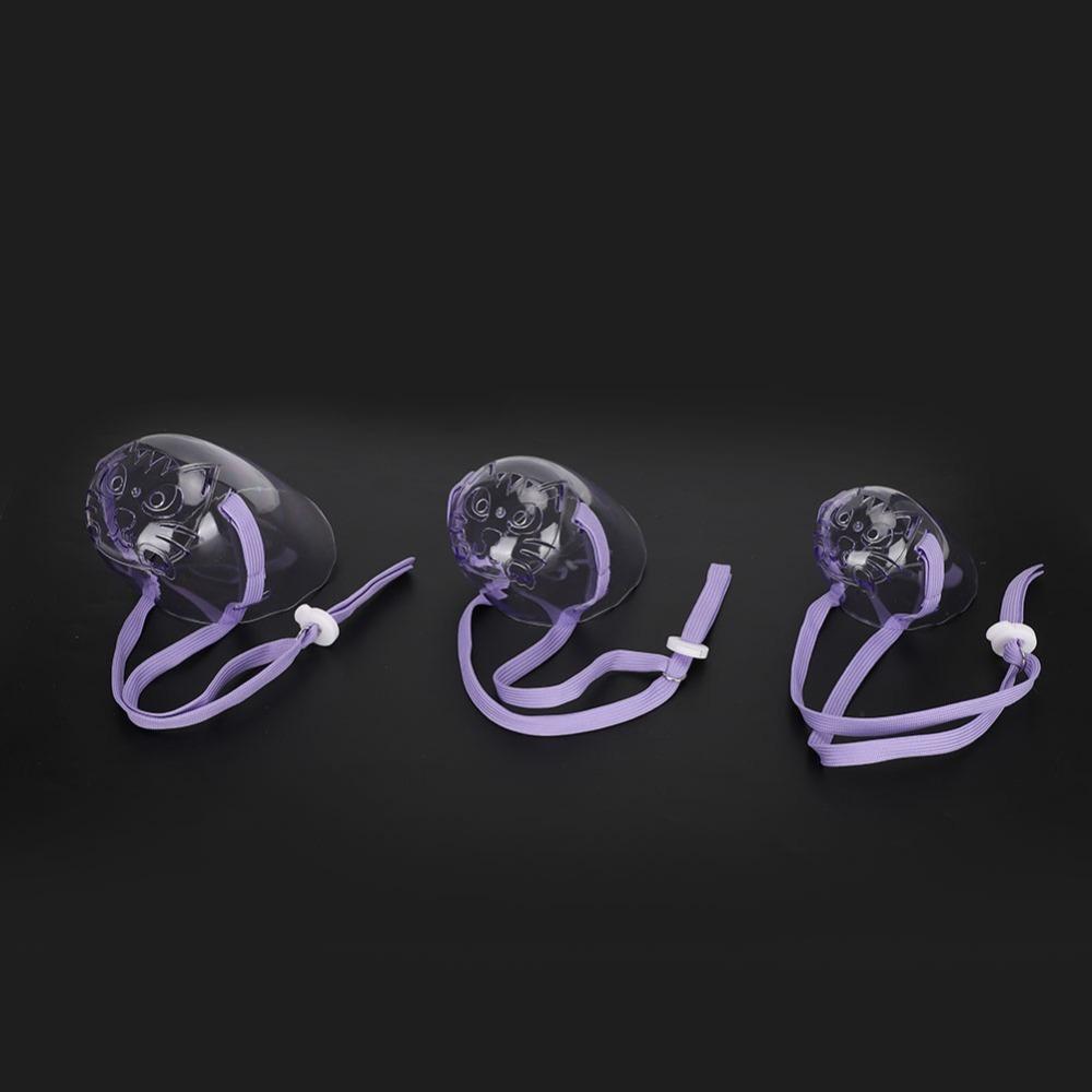 3PCS 3 Sizes Set (S/M/L) Pet Muzzle Breathable Anti Bite Muzzle for Bathing Injections Grooming
