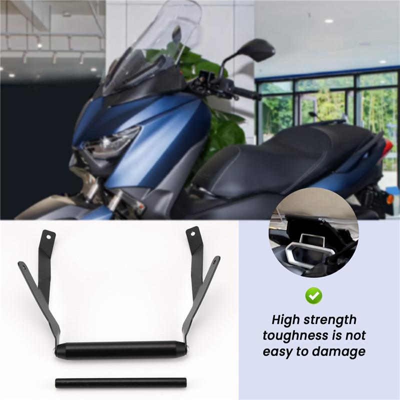 Motorcycle Front Phone Stand Holder Smartphone Phone GPS Navigaton Bracket For  XMAX 300 XMAX300
