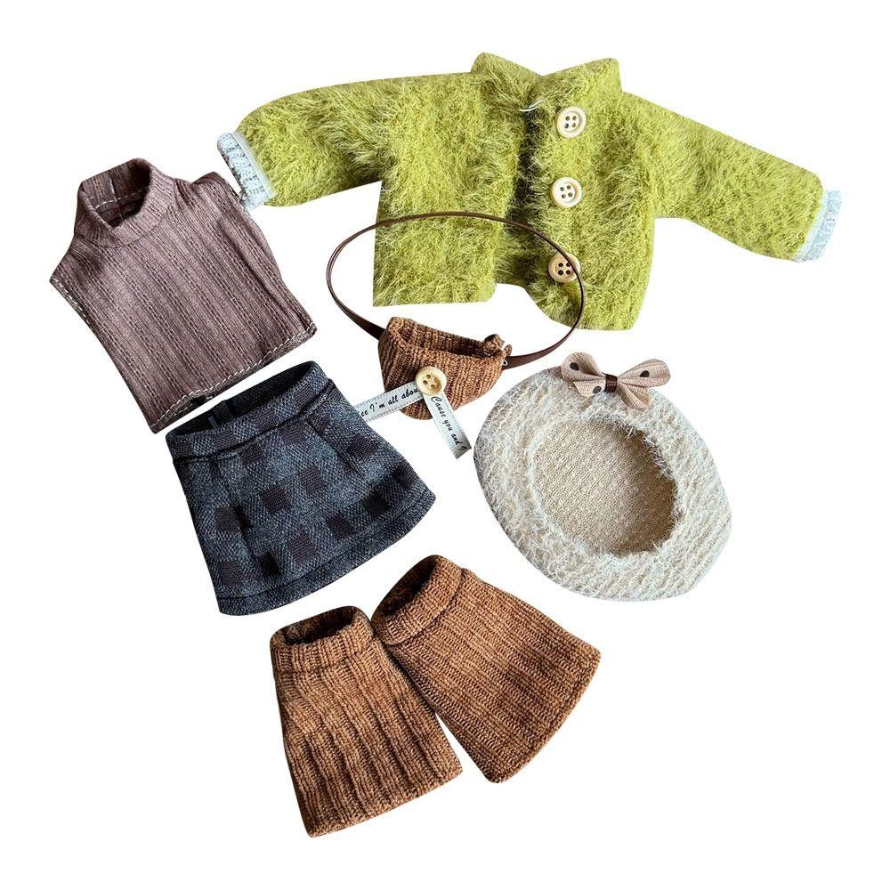 30cm Size Doll Casual Set 1/6 Scale Fashion Doll Outfit Fashion Trend BJD Doll Dress For BJD Dolls