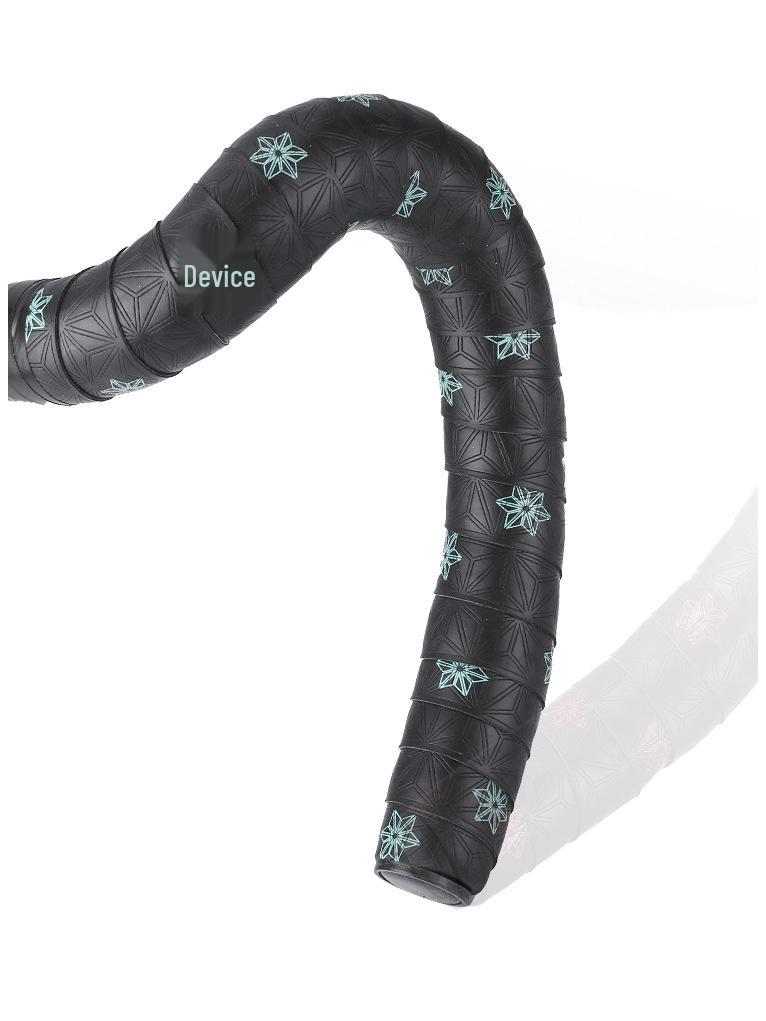 Chrysanthemum Shock-Absorbing Non-slip Silicone Handlebar Tape for Mountain & Road Bikes