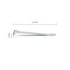 3 Tines Plants Rake Stainless Steel Gardening Rake with Ergonomic Handle