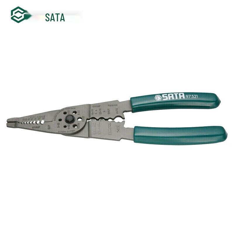 SATA 7-in-1 Automotive Wire Stripper Pliers