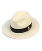 Yunibeosyeolkemiseuteuli Summer Basic Line Ivory Fedora Summer Hat