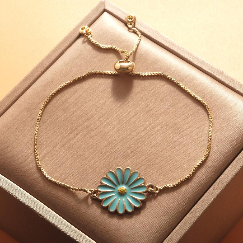 Verstellbares 8-förmiges Evil Eye Herzarmband für Damen - Europäische & Amerikanische Mode, Südostasiatischer Einfluss