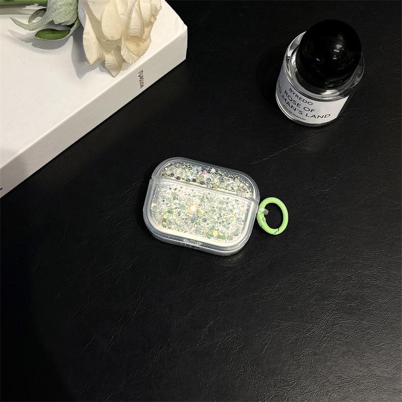 Luxury fashion glitter Epoxy suitable for AirPods protective cover 1 Apple wireless Bluetooth 1st generation Pro1 earphone cover