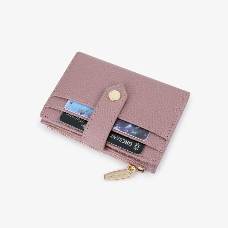 Nuova Moda Portafogli da Donna con Figura a Croce PU di Alta Qualità Corto Portamonete per Contanti e Monete Porta Carte da Donna Pochette Borsa per Soldi Regalo Sorpresa per la Fidanzata