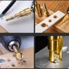 7Pcs Step Drill Bit Saw Umbrella Chamfer Bit Straight Titanium Milling Cutter 4-12/20mm 3 6 8 Mm Woodwork Metal Hole Cone Drill