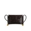 Autumn and winter small fragrant style versatile woven bag simple casual shoulder envelope bag fashionable commuter flip sheepskin bag women