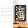 No-Drilling Wall-Mounted Kitchen Storage Shelf Multi-Purpose Storage Rack for Bathroom, Space-Saving Storage Organizer for Toiletries, Spices, Books
