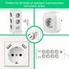 Power Outlet Protective Cover, Suitable for Rotating Plugs, Safety Outlet Protector