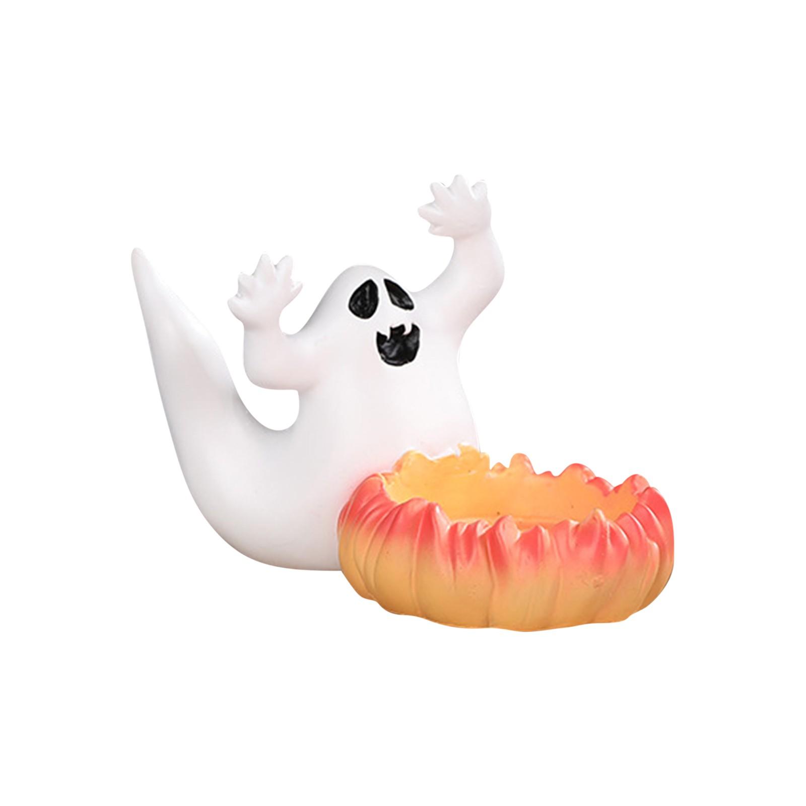 Вечеринка у костра, Ночник костра, Ночник на Хэллоуин, Милая и уютная статуэтка, Хэллоуинские украшения для дома, каминной полки или стола One Size