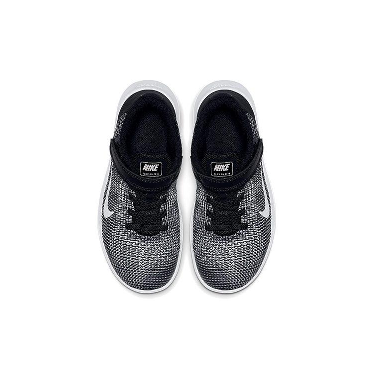 Nike Flex Runner Low top Kids' Running Shoes Black White Children Aged 3 7 Years Old AH3436-001